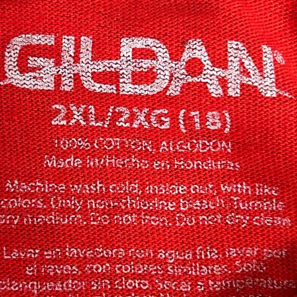 Gildan NWT "Keep Back This is Nacho Business" Funny Tee Boys 2XL (18) - Picture 5 of 8